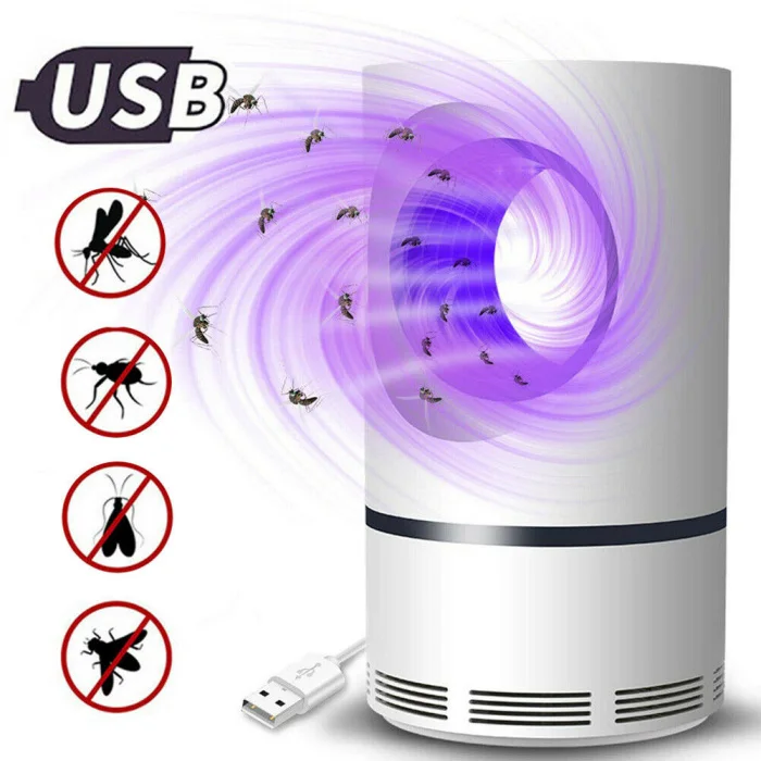 Photocatalytic Mosquito Killer Lamp Zapper USB LED Light UV Insect Trap MYDING