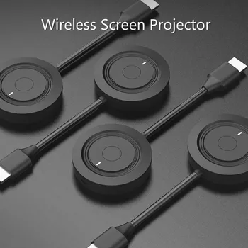 

HOT HD Wireless Screen Projector WiFi Monitor Protector Wireless Receiver TV HDMI Screen Projector 3.4K Ultra-clean Experience