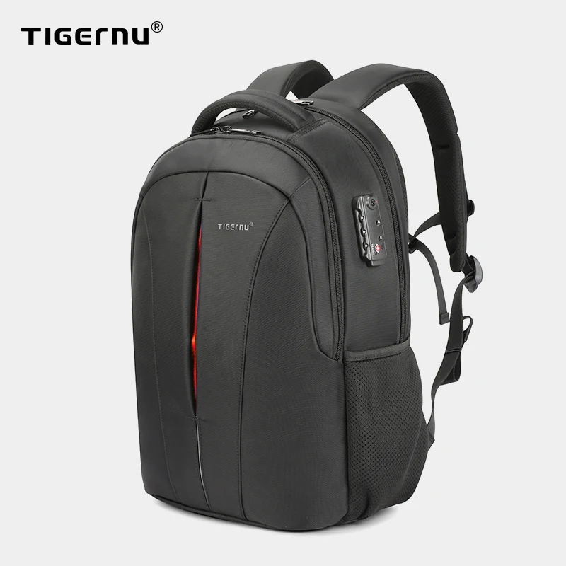 Tigernu Рюкзак Студент Колледжа брызгозащитный Нейлон Мужчины Женщины Материал