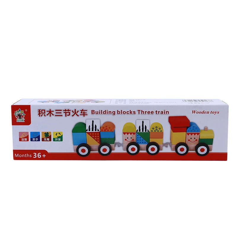 Wooden Trains Toys Track Railway Vehicles Toys Wood Locomotive Cars For Children Kids Gift Trains Model