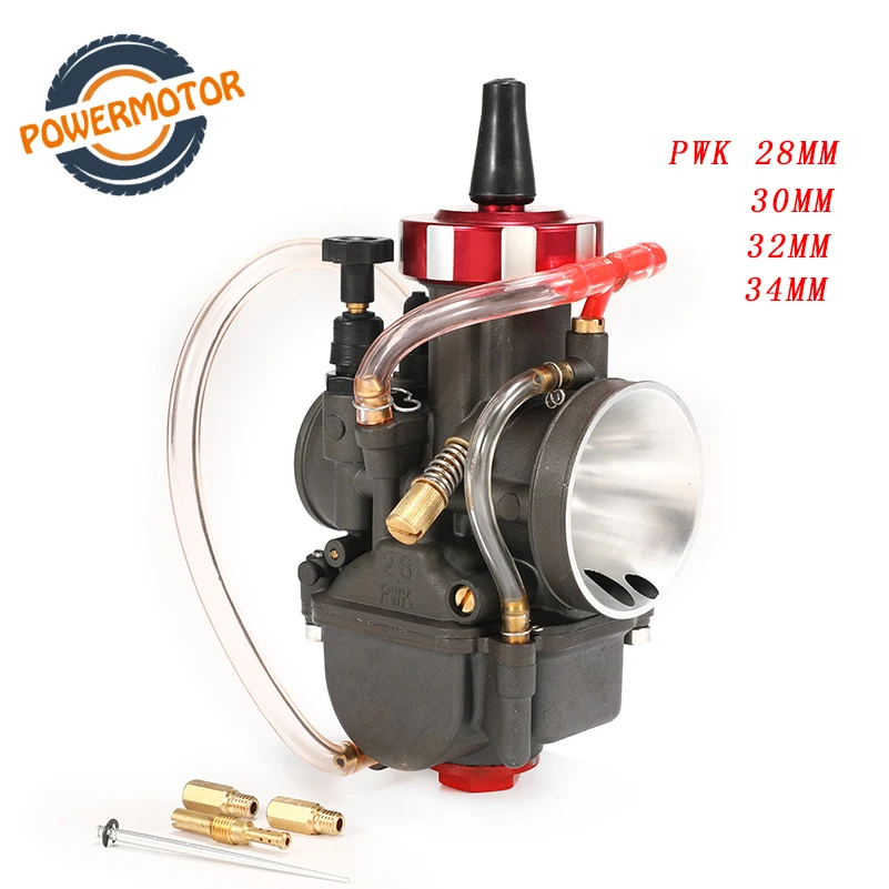 

4T Engine universal Motorcycle Carburetor PWK 28 30 32 34mm Carburedor For GY6 ATV 50cc 110cc 250cc 400cc UTV ATV With Power Je