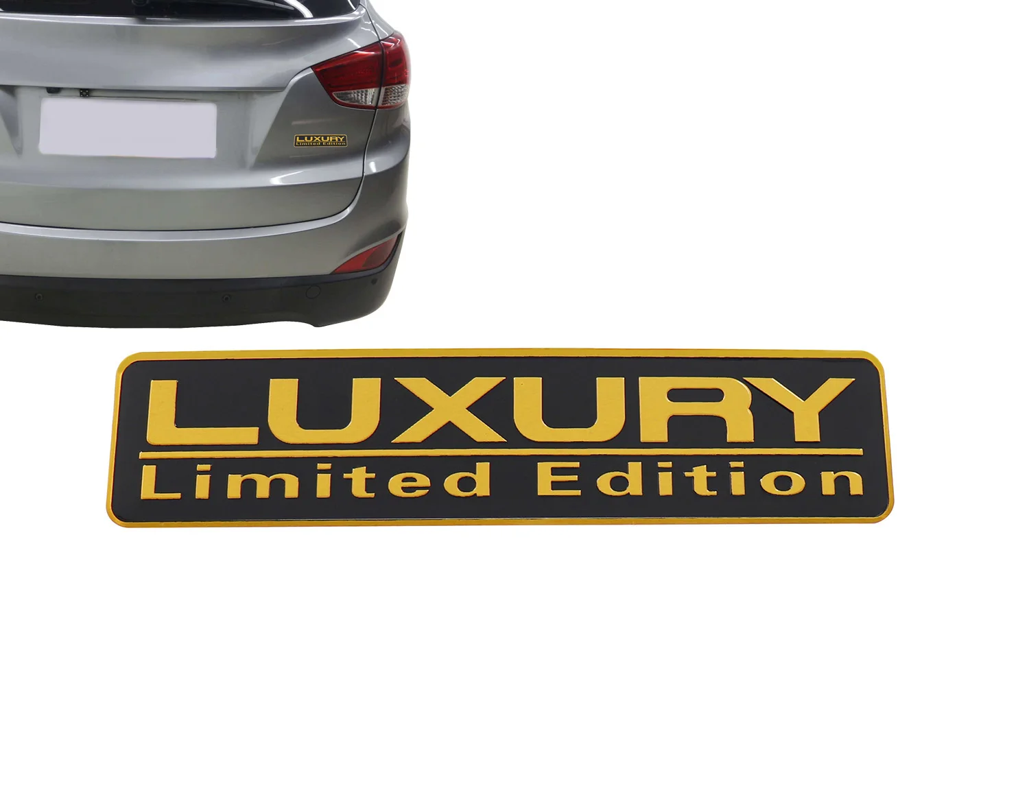 Золотая Роскошная Ограниченная серия для автомобиля крыло панель для багажника эмблема для багажника значок стикер