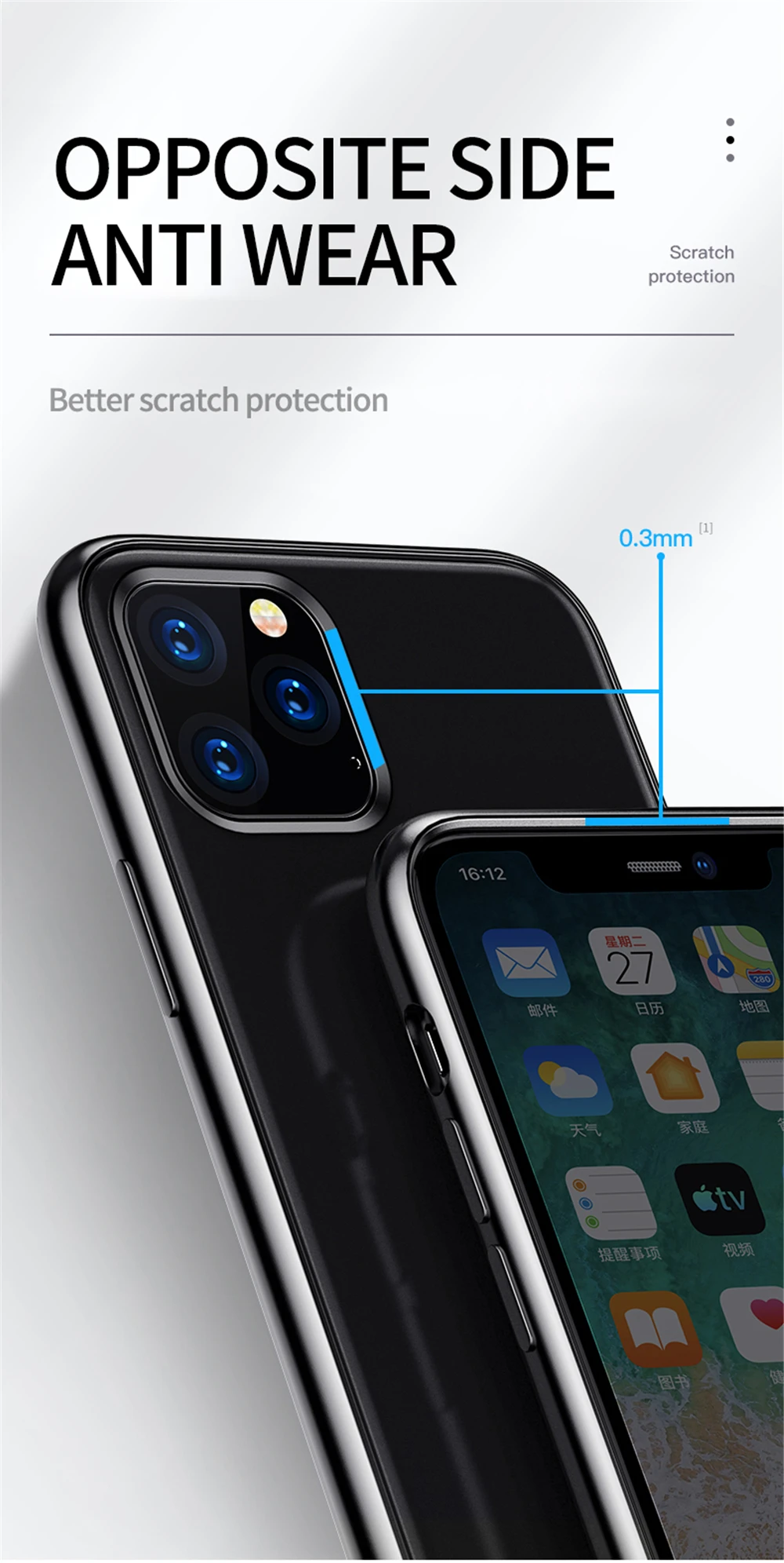 Матовый Прозрачный чехол для телефона iPhone 11 Pro Max чехол s для iPhone 6 6S 7 8 Plus X XS XR мягкий карамельный цвет чехол Fundas
