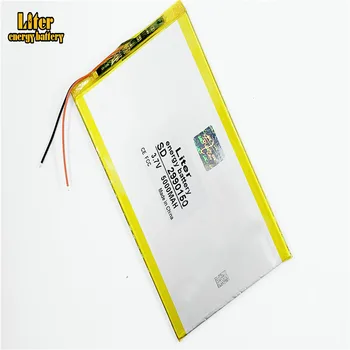 

3.7V,5000mAH (polymer lithium ion battery) Li-ion battery for tablet pc 7 inch 8 inch 9inch 2990150