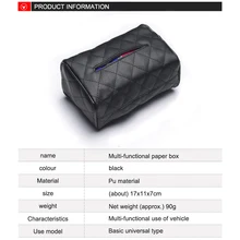 Спинка для офисных кресел из подвесная Автомобильная ТКАННАЯ коробка автомобильные принадлежности ткани Бумага лоток для дома машина салфетки держатель, чехол, органайзер украшения инструменты