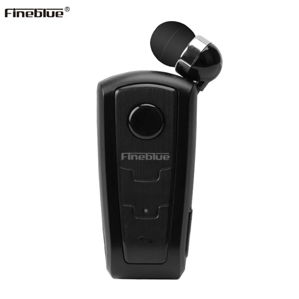 Fineblue F910 Беспроводная Bluetooth V4.0 гарнитура в ухо вибрационное оповещение износ клип
