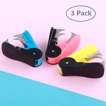 

Mini Staple Remover Handheld Stapling Binding Tool Office Supplies for #10 24/6 26/6， 3 Pack