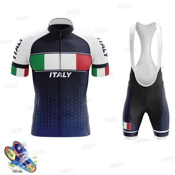 

Cycling Jersey 2020Summer Italy cycling TEAM cycling jersey set breathable quick-drying Ropa ciclismo Maillot triathlon skinsuit