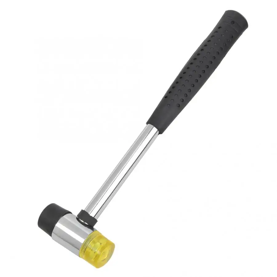 Guitar Fret Hammer Anti-Slip Multifunctional Double Head Rubber Plastic DIY Hand Tool