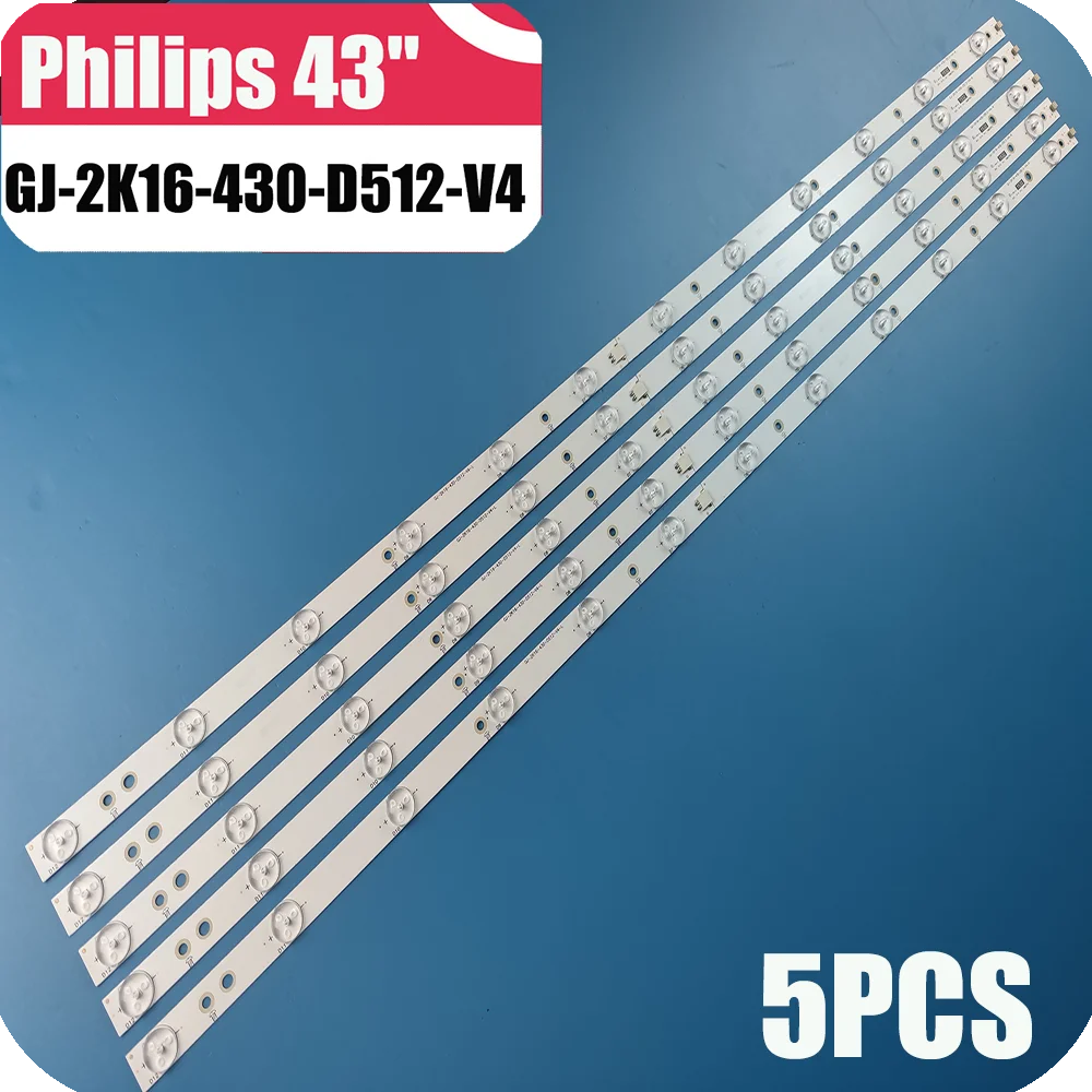Светодиодная лента для подсветки 43PUS6551 43PUS6401 LB43014 V0 _ 00 43PUS6501 43PUS6101 43PUS6201 TPT430U3 43PUH6101 5