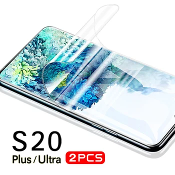 

2PCS Soft screen protector for samsung galaxy s20 Protective glass s 20 ultra plus 20s hydrogel film samsungs20 s20plus s20ultra