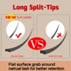 10 cases Lashonly Softer Matte Flat Eyelash Extension Supplies Mink False Ellipse Lashes New Arrival Split Tips Lash 4