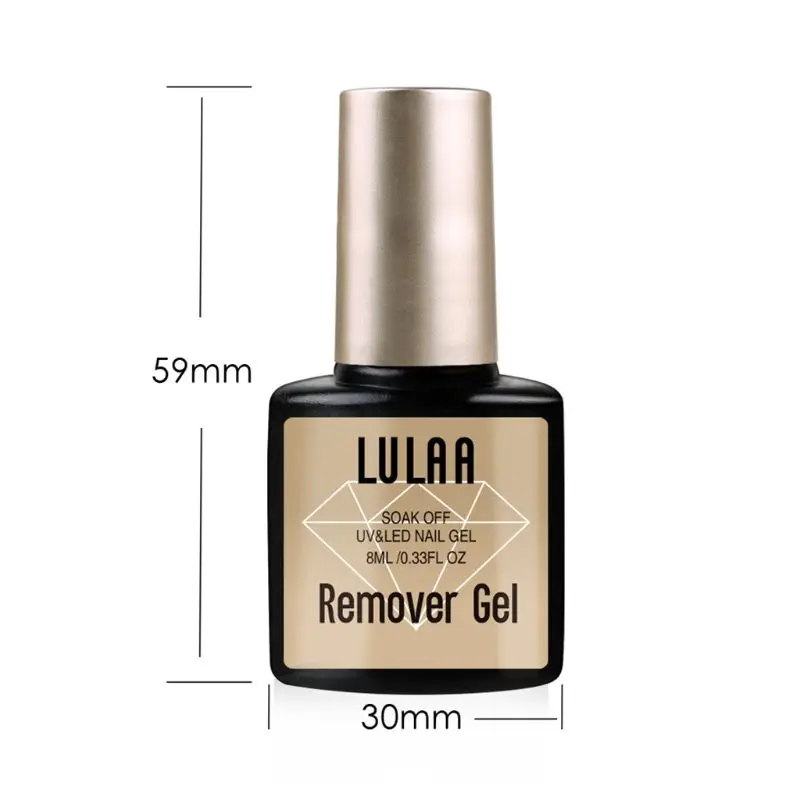 8ml UV Gel Nail Polish Remover Magic Explosion Liquid Burst Soak-Off Profession Non-Irritating Adhesive Layer Cleaner Degreaser