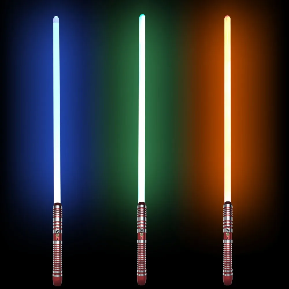 Косплей фантомный светильник saber USB подзарядка Jedi Sith Skywalker светильник Saber Laser Force FX тяжелый Дуэльный громкий звук высокий светильник FOC