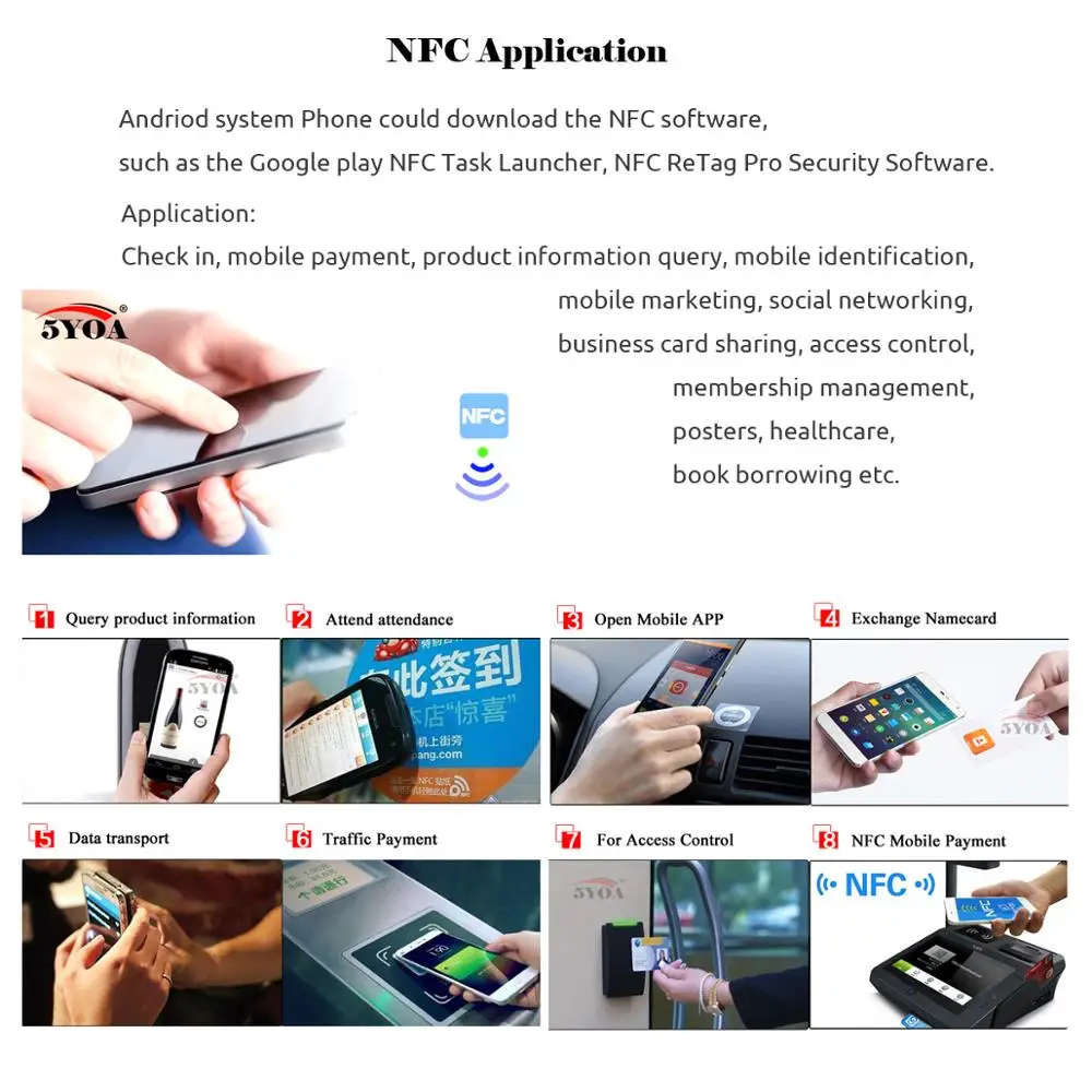 5pcs NFC Tag Ntag213 Tags Anti Metal Sticker 13.56MHz ISO14443A 213 Metallic Badges Key Token Patrol Universal Label 3