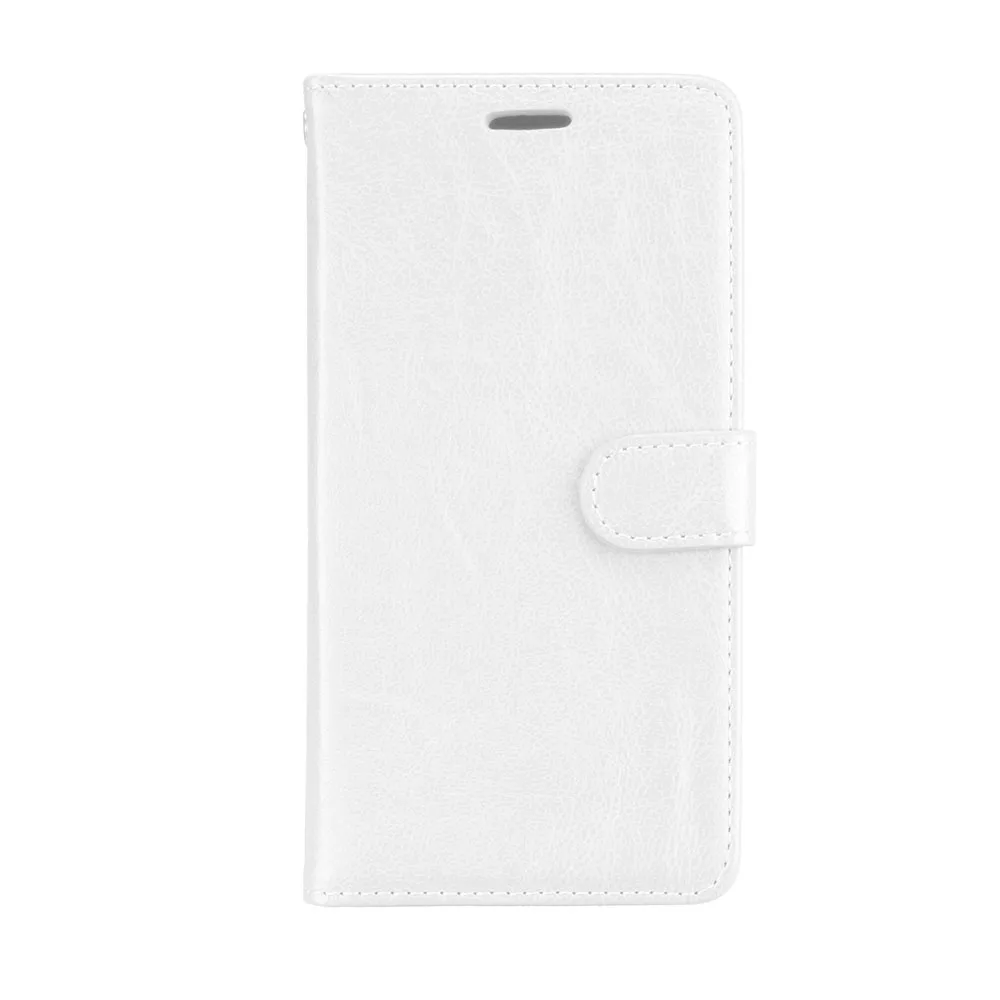 White Чехол-Кошелек с откидной крышкой для Meizu M6T, кожаный чехол для Meizu 15 Lite, Роскошный чехол для Meizu M15 M6t, чехол для телефона - Цвет: White
