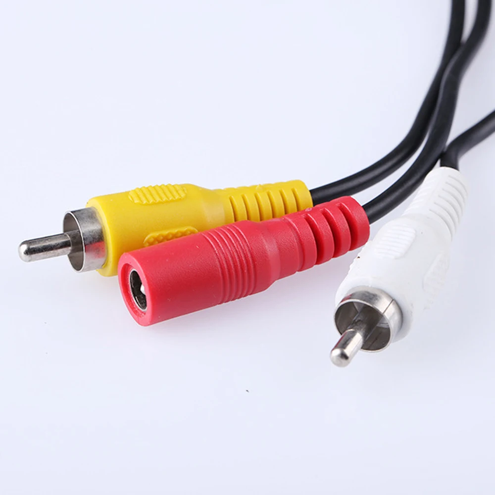 5 м/10 м/20 м 2RCA+ DC видеонаблюдения кабельная камера CCTV Видео Аудио AV Мощность кабель для дома Камеры Скрытого видеонаблюдения DVR Системы