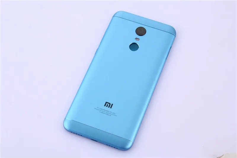Корпус для Xiaomi Redmi 5 Plus, задняя крышка батареи, чехол для мобильного телефона, запасные части, чехол