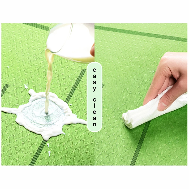 TPE Yoga Mat 6mm Double Sided Non-Slip Sport Carpet Pad With Position Line For Fitness Gymnastics and Pilates Woman