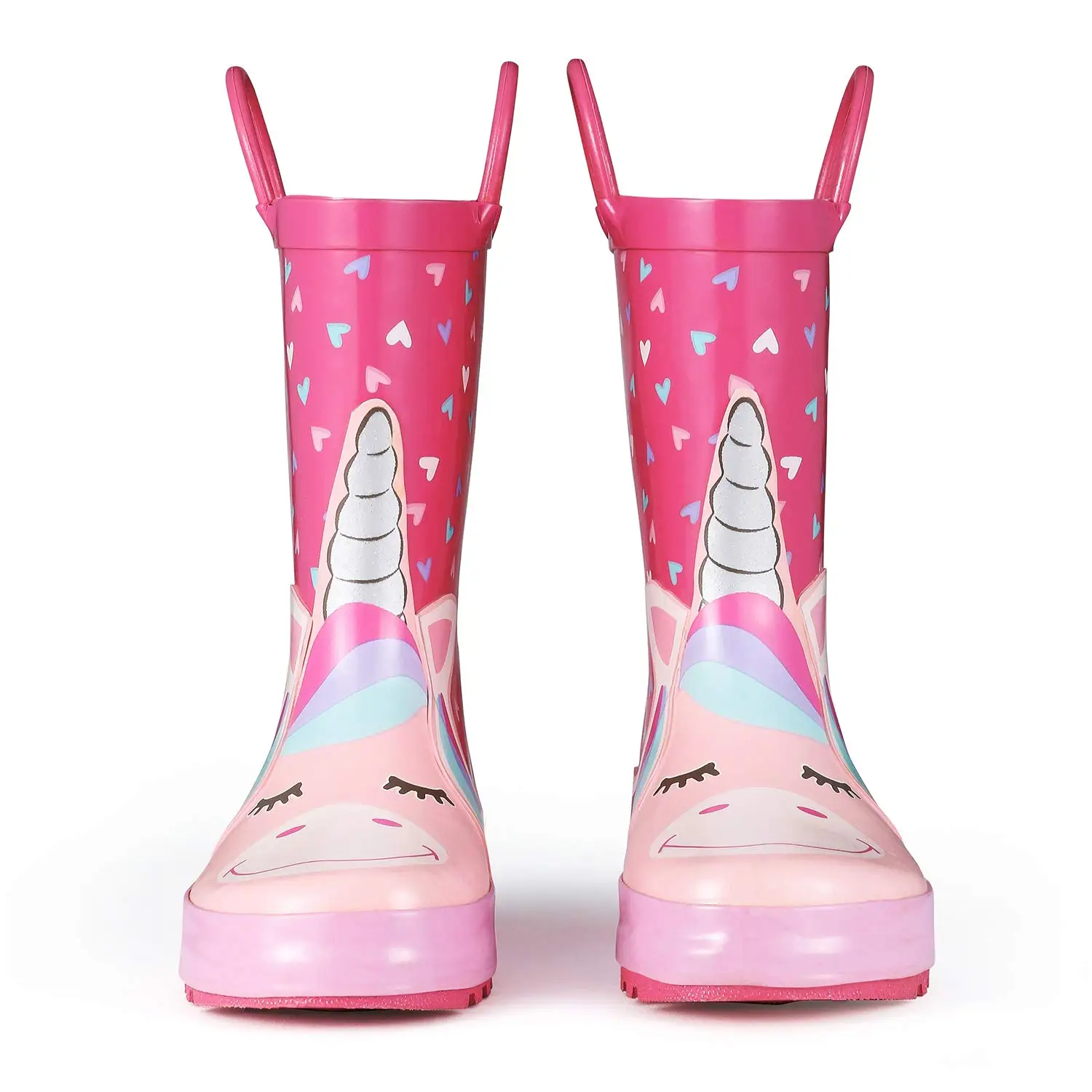 unicorn rubber boots