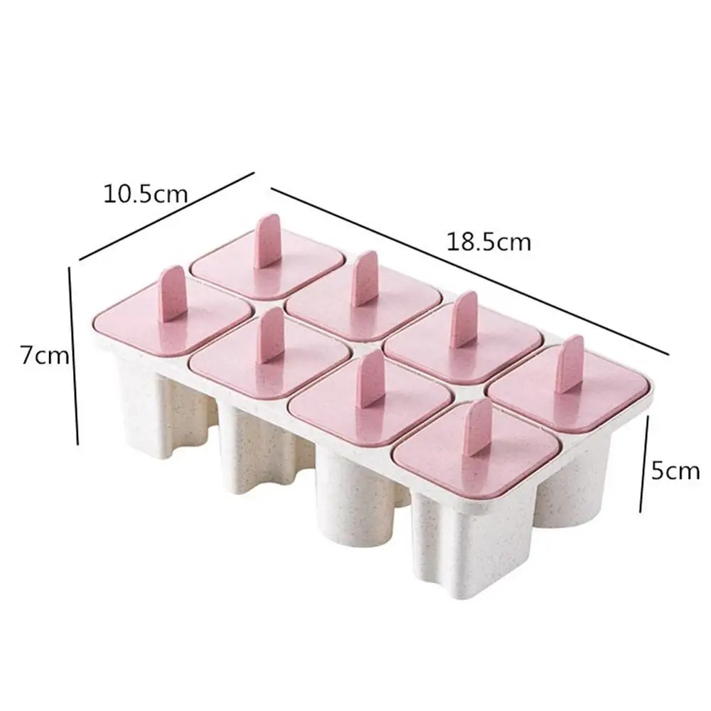 8 отверстий мороженое плесень классический Popsicle лоток дома не липкий DIY Плесень инструмент для приготовления мороженного