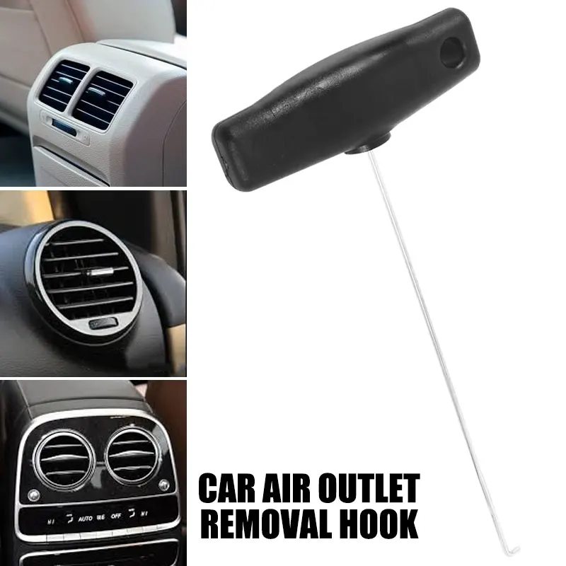 

Vehemo Car Air Outlet Pulling Hook Car Automatic Dashboard Air Outlet Removal Extraction Hook for Mercedes-Benz Audi