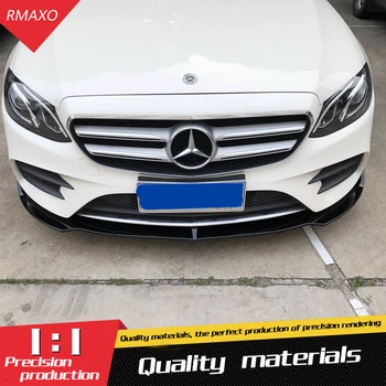 

For W213 Body kit spoiler 2016-2018 For Mercedes-Benz E-class ABS Rear lip rear spoiler front Bumper Diffuser Bumpers Protector