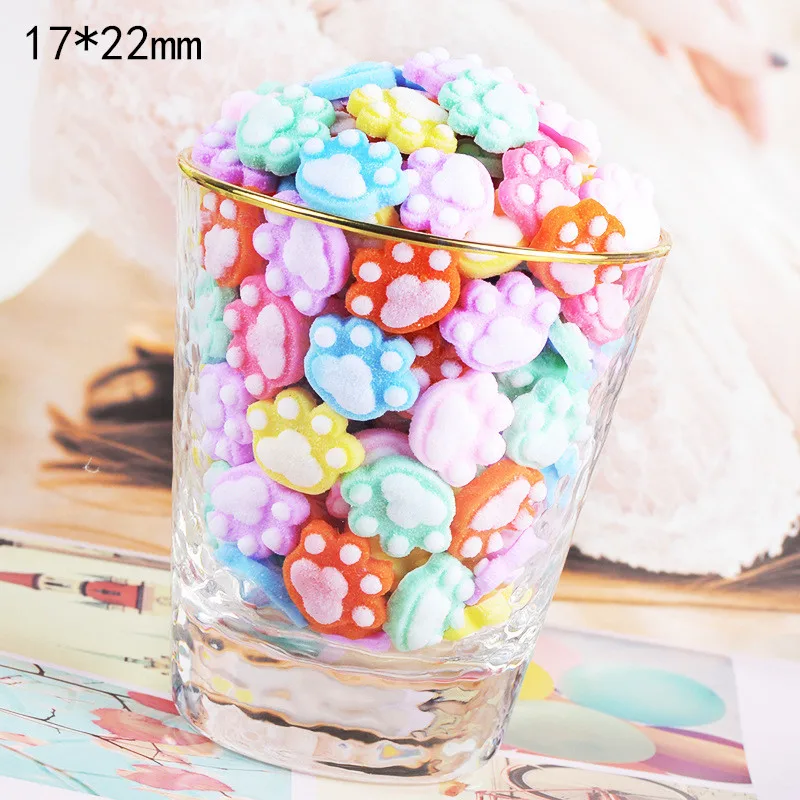 30Pcs Artificial Soft Candy Fruit Figurines DIY Craft Supplies Phone Shell Patch Arts Decor Materials Jewelry Hair Accessories