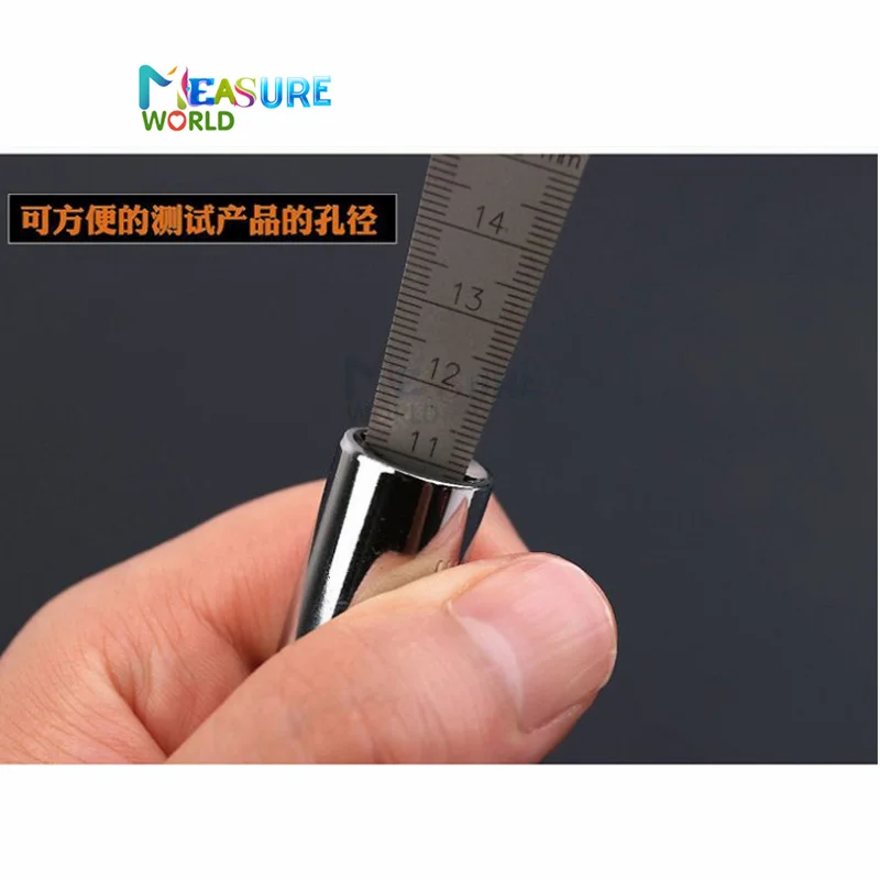 1pc Stainless Steel Taper Gauge Inch/ Metric 0-15mm Welding Gauge Gage Test Ulnar Ruler Welder Inspection Measuring Tools