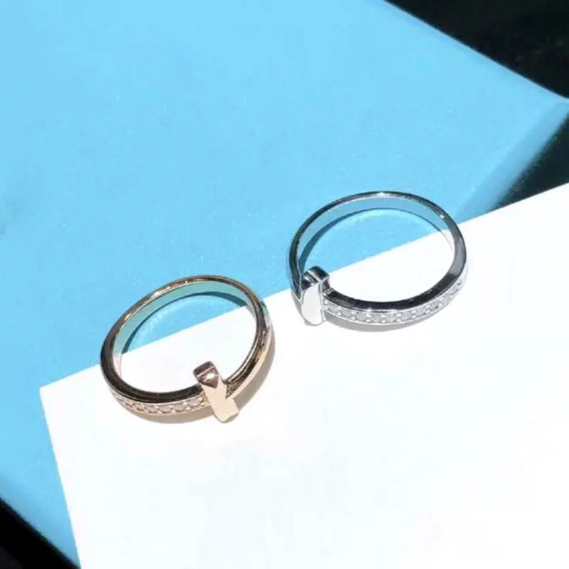 

Original high quality Law No. 925 silver rings for women, weddings, birthday parties, luxury goods, jewelry with high-end brands