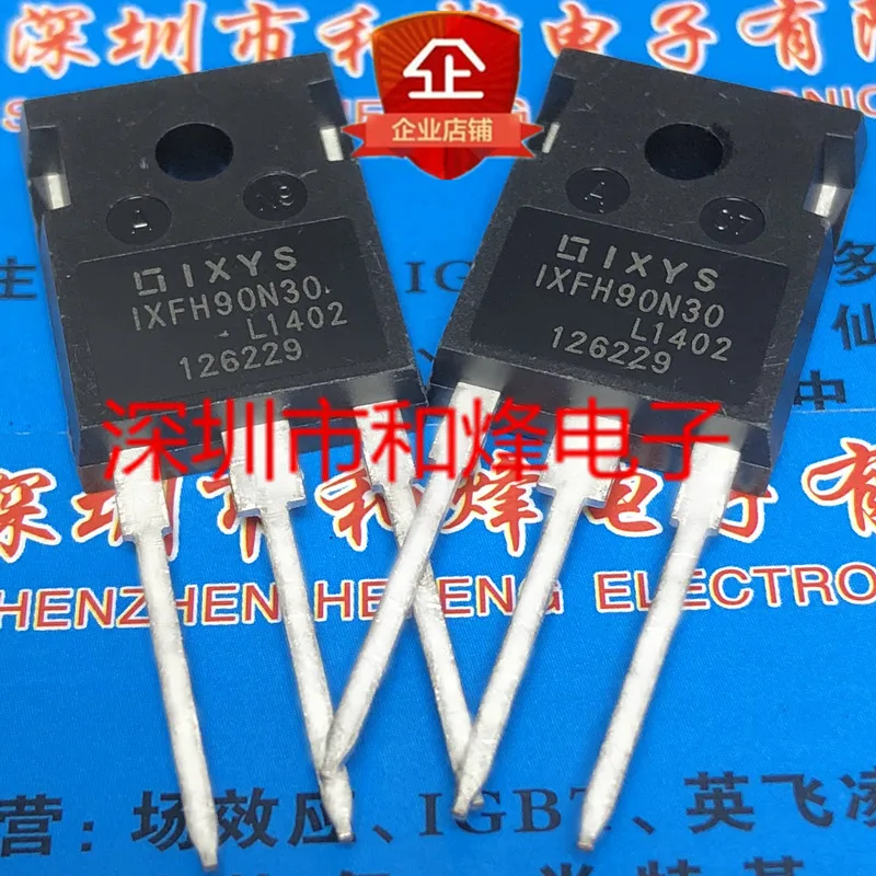 

10 шт. IXFH90N30 TO-247 300V 90A