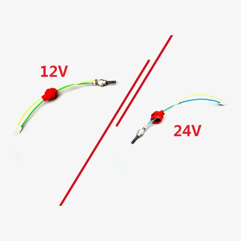 12 V-24 V 5000 Вт автомобильного обогревателя стержень зажигания показывает о Керамика Pin запальной свечи универсальная парковочная пневматический Грузовик Караван дизель энергосберегающие лампы