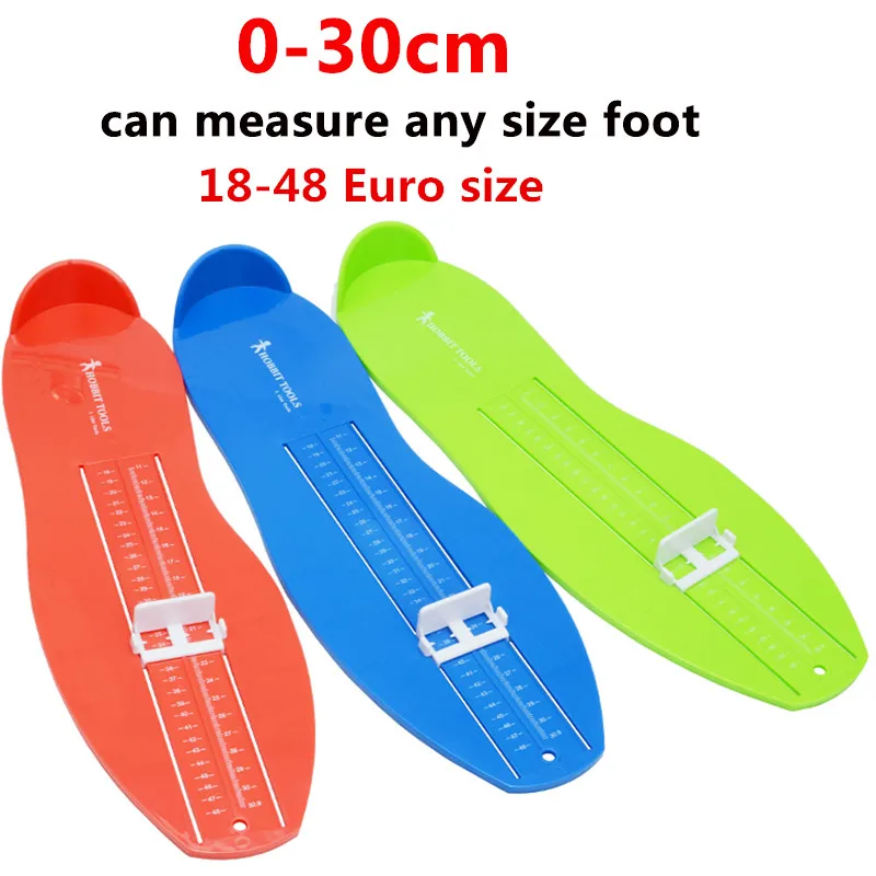 30cm EURO UK size 18-48 европейский размер, профессиональный измерительный прибор, американский размер 0-30 см, для детей и взрослых, измерительный инструмент, размер обуви r, калькулятор размера обуви - Цвет: 30cm EURO UK size