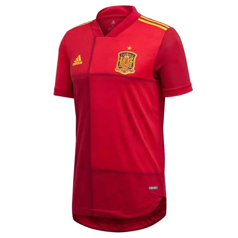 Испанские футбольные майки PIQUE SERGIO A. INIESTA MORATA KOKE ramos ASENSIO SILVA ISCO комплект для взрослых+ носки Джерси