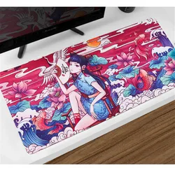 Grand tapis de souris 80x30cm, pour Gamer, ordinateur portable, clavier de bureau 