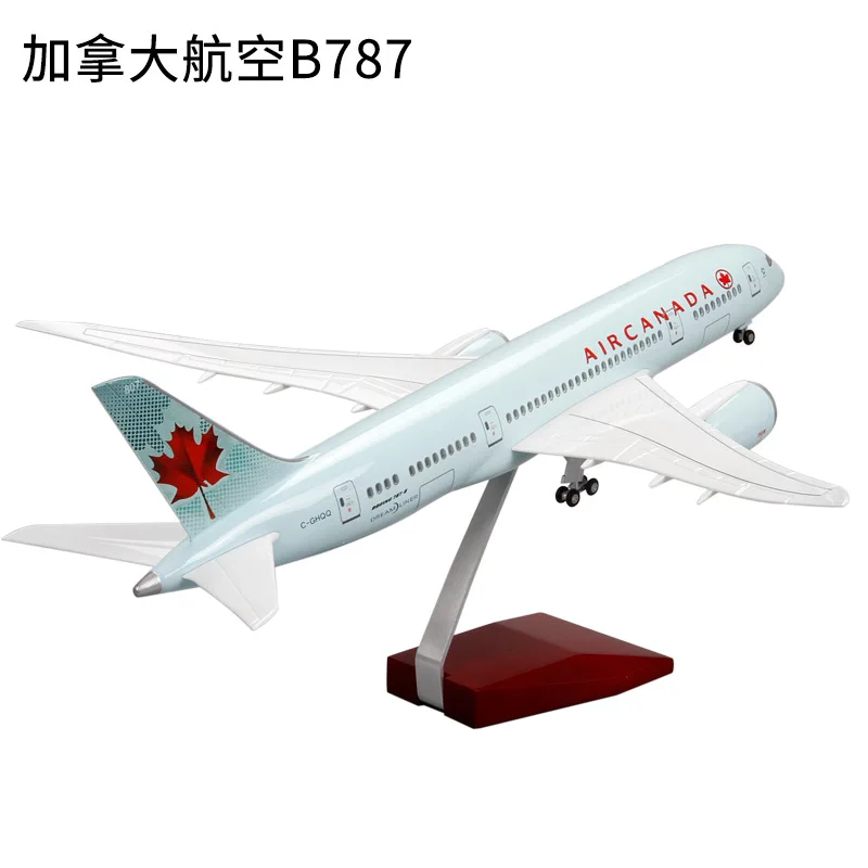 Terebo 1:130 Boeing B787 модель самолета национальная авиация законченная коллекция летательных аппаратов украшения подарок - Цвет: Зеленый