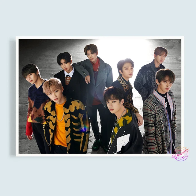 스트레이 키즈 포스터 KPOP 캔버스 아트 프린트 그림 벽 그림은 홈 장식에 최적의 아이템입니다.