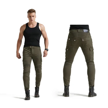 

LOONG BIKER Motorcycle Riding Jeans Men and Women Models Anti-Fall Motorcycle Pants Wear-resistant Cycling Pants Trousers