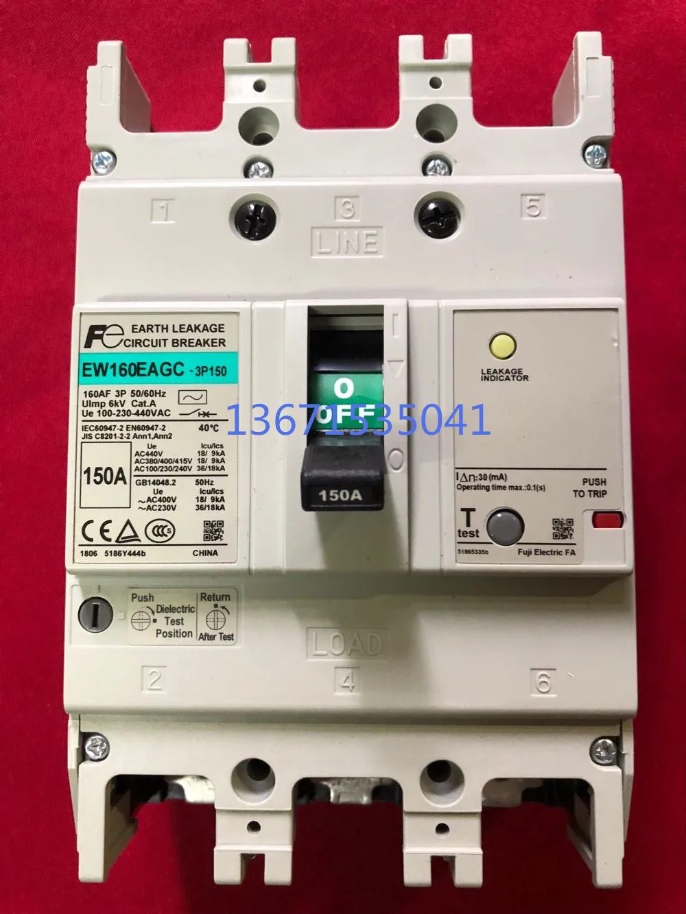 new original imported BC125E1DG-4P100A BC125E1DG-3P080 EW160EAGC-3P 100A 125A 150A quality assurance