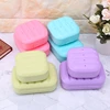 Mini Soap Box Bathroom Dish Plate Case Home Shower Travel Holder Container Soap Container Boxes Soap Dispenser Decor 4