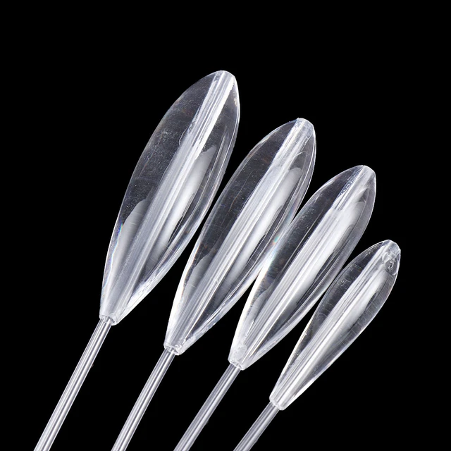 Casting Bobbers, 5pcs Clear Plastic Casting Bombarda Sinking Fly Fishing  Spinning Floats 5g/10g/15g/20g