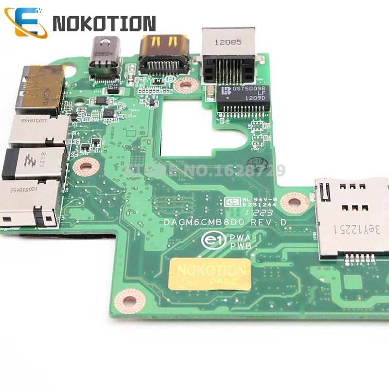 NOKOTION DAGM6CMB8D0 CN-0C47NF 0C47NF основная плата для Dell XPS 15 L502X Материнская плата ноутбука HM67 DDR3 GT525M 1 ГБ Полный тест