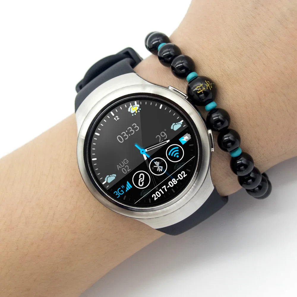

LES2 lemx3 1.3 inch MTK6580 smart watch reloj smartwatch montre connectee ios heart rate smartwatch running with music call