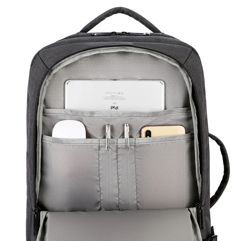 Мужской рюкзак для путешествий с большой емкостью 15,6 дюймов, сумки для ноутбука, сумки для компьютера, мульти-laye, usb зарядка, мужские дорожные сумки Mochila