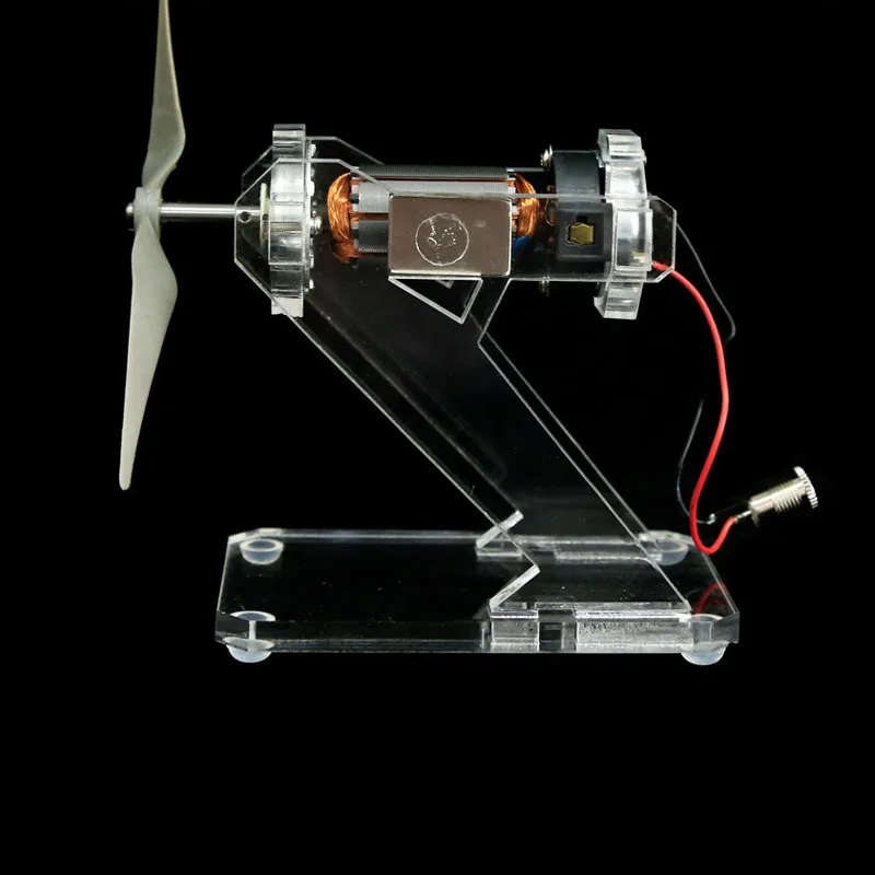Щетка двигателя демонстрационная модель лопасти вентилятора 12 В/съемный обучающий инструмент наука и техника маленькая производственная игрушка