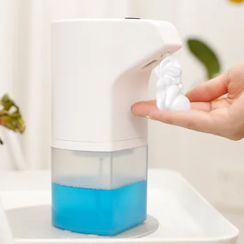 

Automatic Smart Foam Soap Dispenser Touchless Hands-Free Foaming Liquid Washer Bottle for Bathroom Kitchen Home Office School