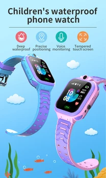 

Anti-lost Children Smart watch SOS call locator locator tracker monitor waterproof sports Smart watch