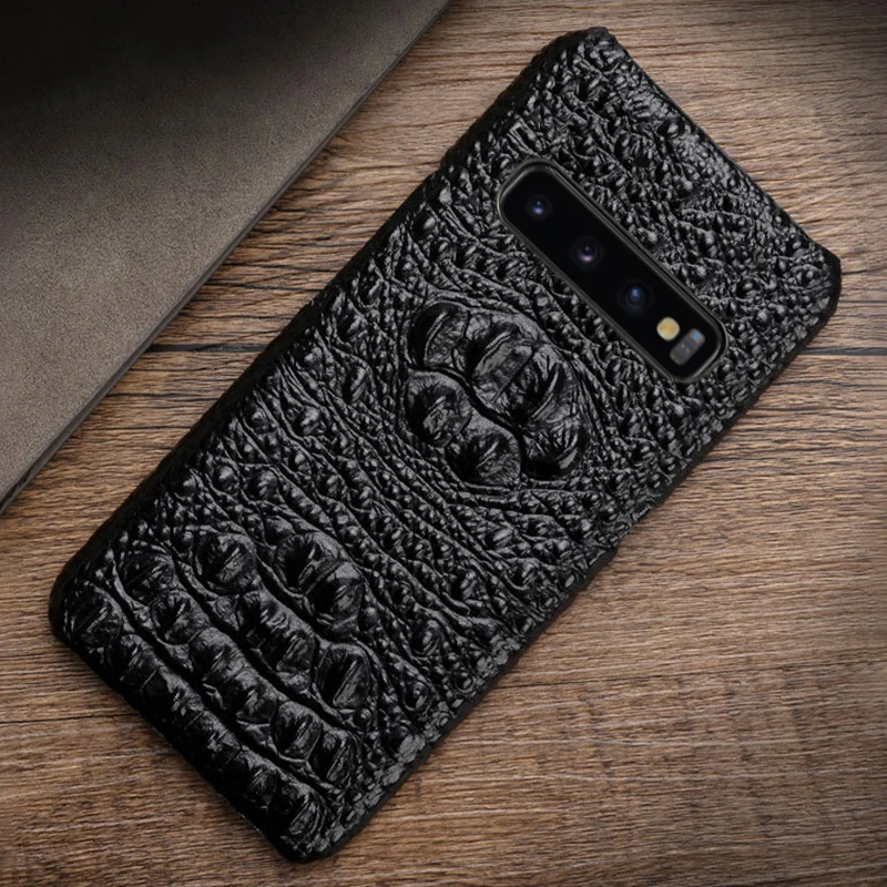 Чехол для телефона для samsung Galaxy A50 A70 S7 S8 S9 S10 Plus Note 8 9 10 головы крокодила чехол для A30 A40 A60 A5 A7 A8 чехол