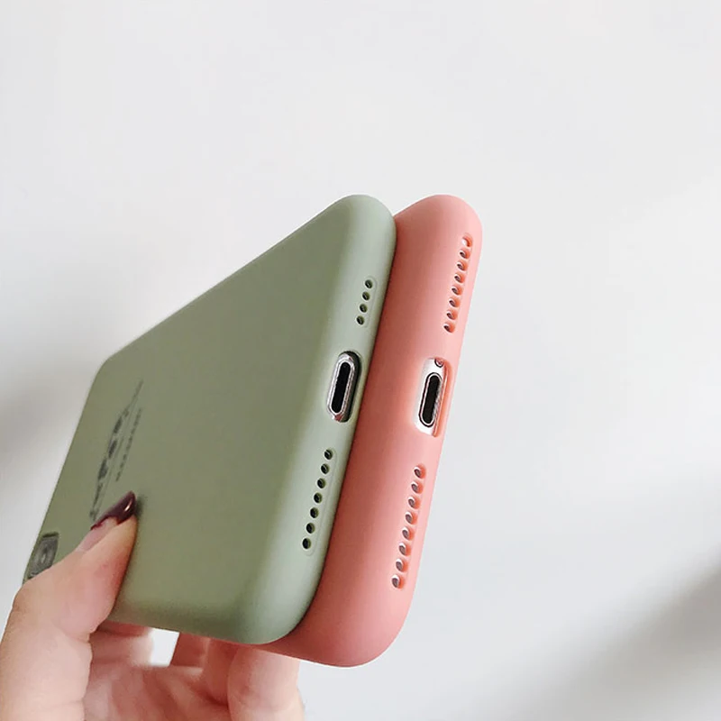 Мягкий Силиконовый Модный чехол для телефона для iPhone 8, 7, 6, 6s Plus, чехол с милым мультяшным рисунком антилопы, коровы, задняя крышка для iPhone 11 pro XR X XS Max