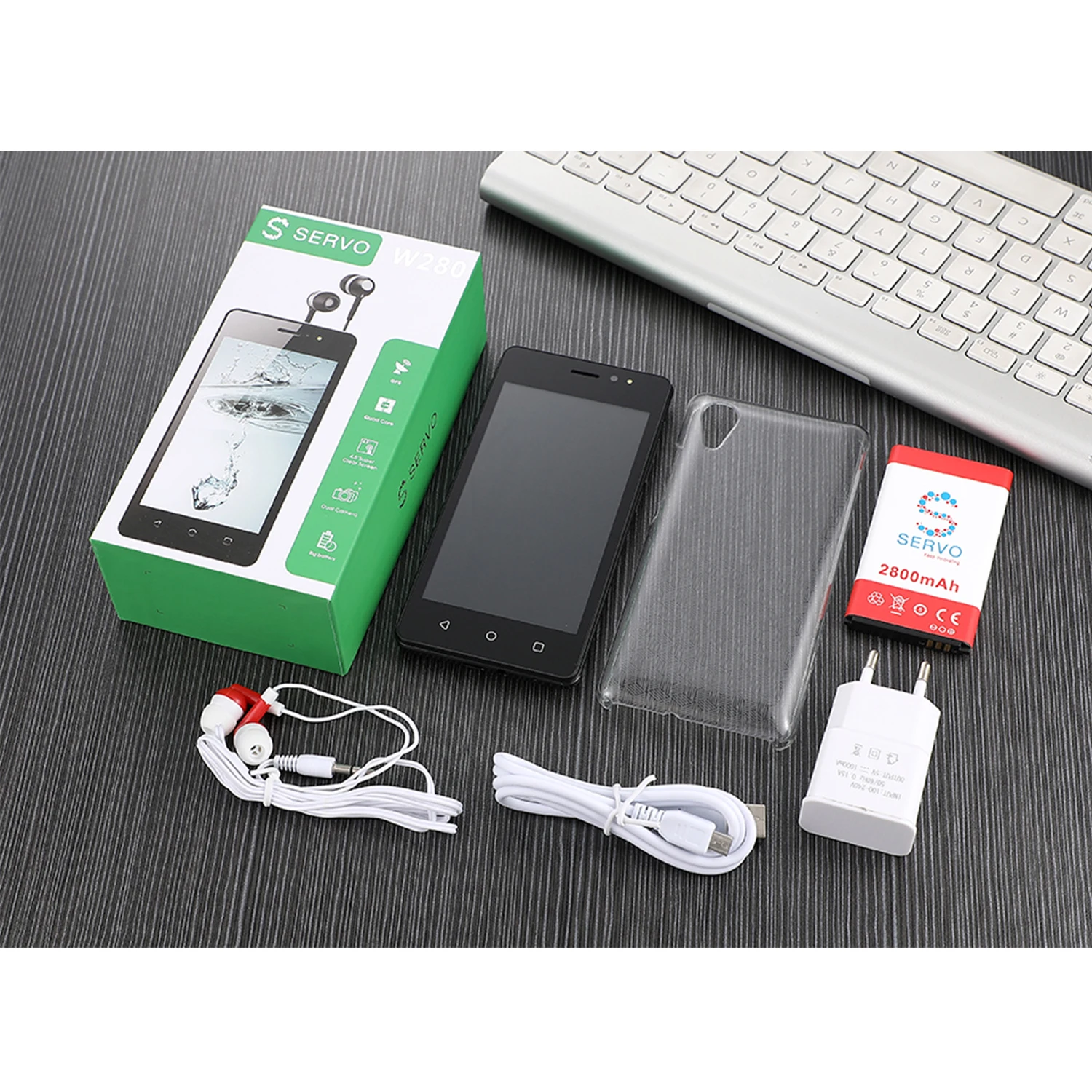 SERVO Smartphone W280 Quad Core 2800mAh Android 7.0 cellphone GPS 4.5\ SERVO Smartphone W280 Quad Core 2800mAh Android 7.0 cellphone GPS 4.5\